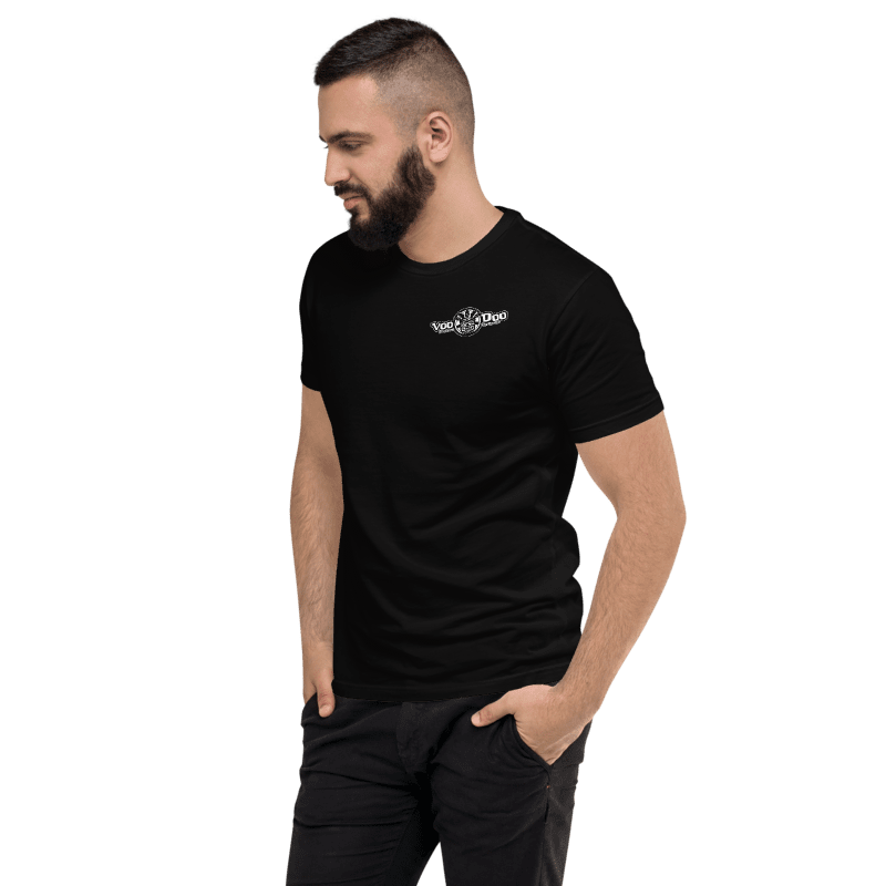 Tag Style Fitted T-shirt