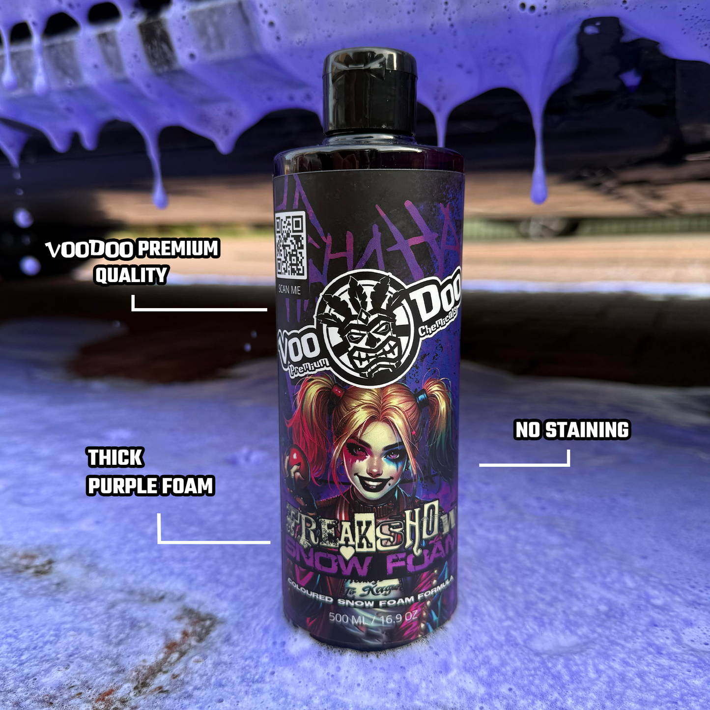 Freakshow Purple Snow Foam