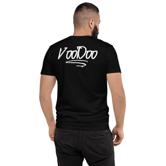 Tag Style Fitted T-shirt